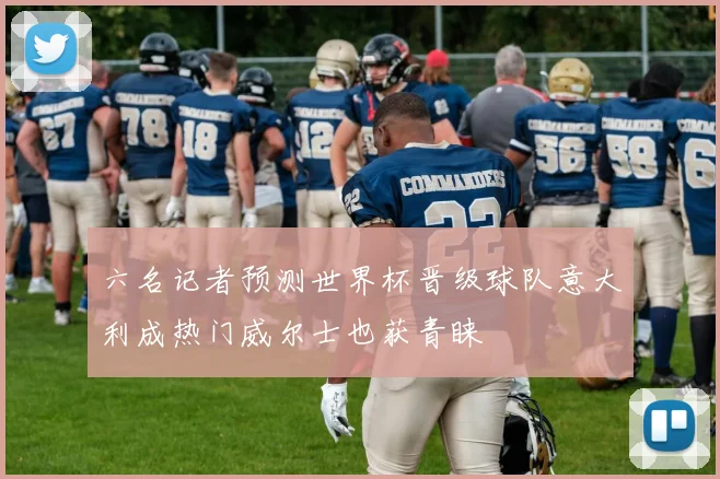 六名记者预测世界杯晋级球队意大利成热门威尔士也获青睐