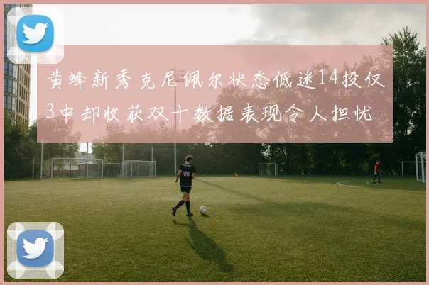 黄蜂新秀克尼佩尔状态低迷14投仅3中却收获双十数据表现令人担忧